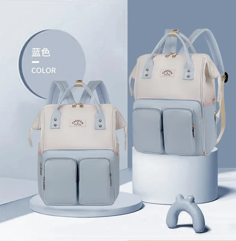 Multifunctional Large-capacity Mommy Bags for Outings Travel Backpack Waterproof Portable Mother and Baby Bag Women's Backpack