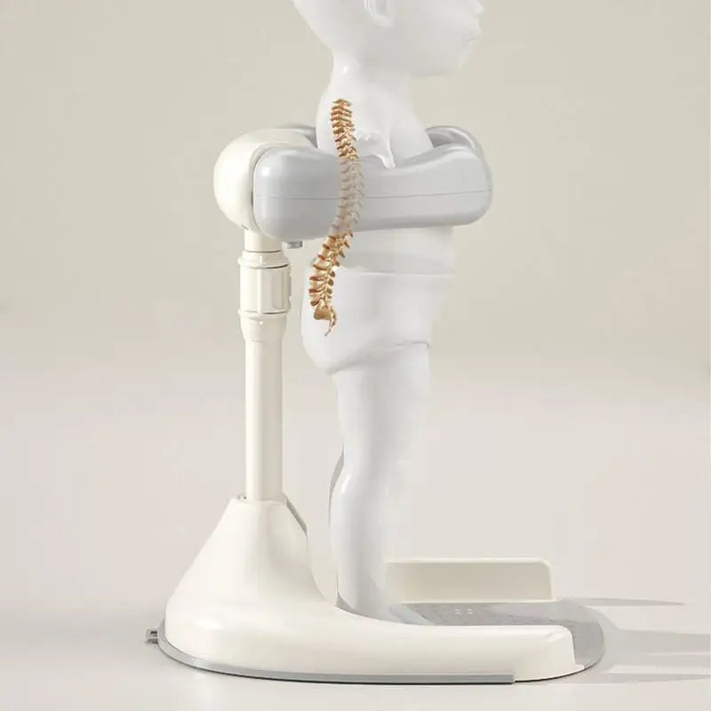 Portable Baby Bath Stand djustable Height Baby Shower Standing Support Wash Seat with Armrest Bath Helper Anti-Skip Base