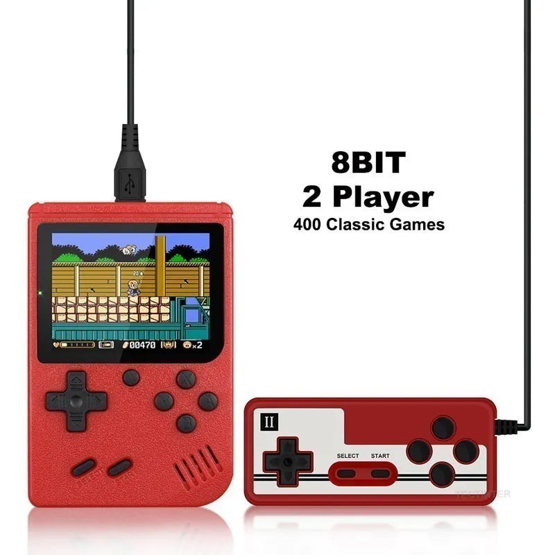 8-Bit Mini Video Game Console Built in 500 Games Retro Portable Console Handheld Game Player AV Output For Kids Gift Game Boy