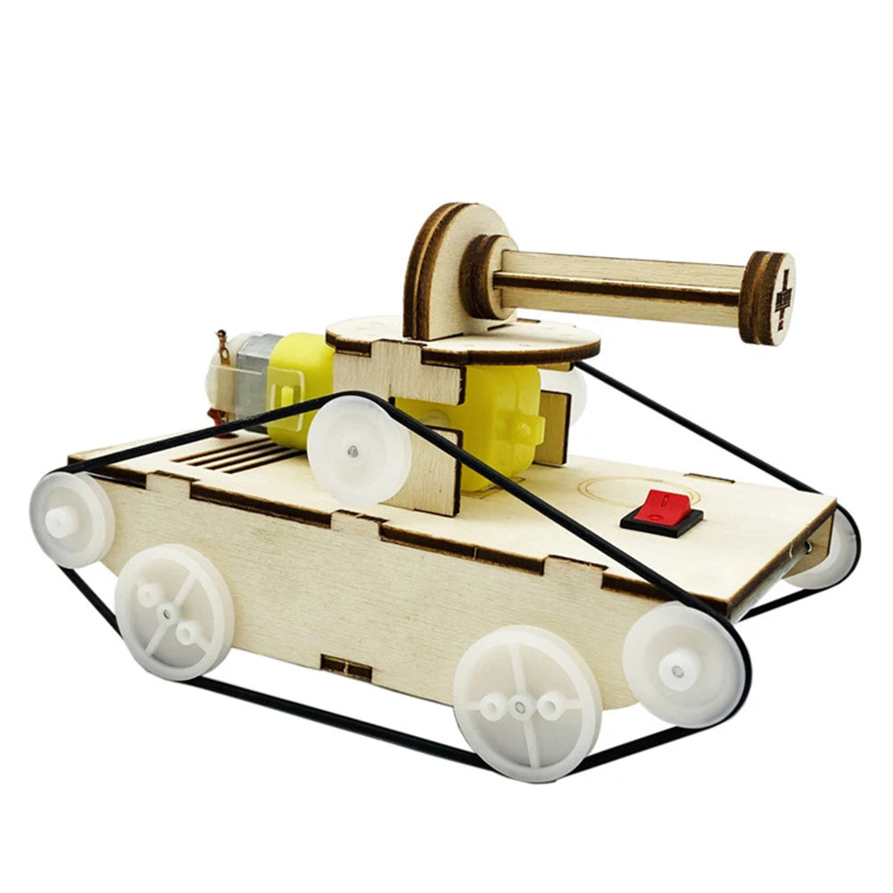 Kids DIY Science Toy Educational Scientific Experiment Puzzle Toys 3D Assemble Car Boat Model Physics School STEM Projects Kit