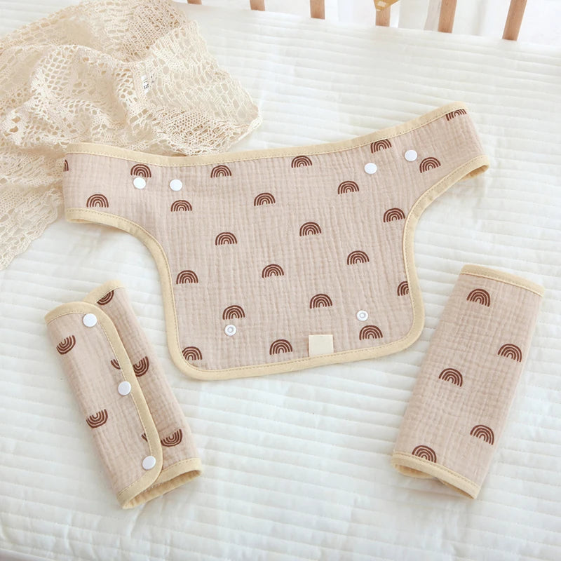 Baby Waist Stool Drool Bib Newborn Infants Teething Soft Cotton Pad Saliva Towel Multi-Function Baby Strap Dinner Dropshipping