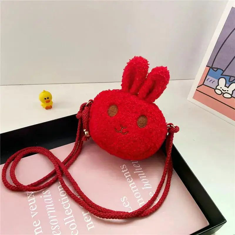 New Cute Little Rabbit Baby Girls Handbags Fashion School Bags for Girls Kids Small Shoulder Lunch Bags Child Girl Backpacks