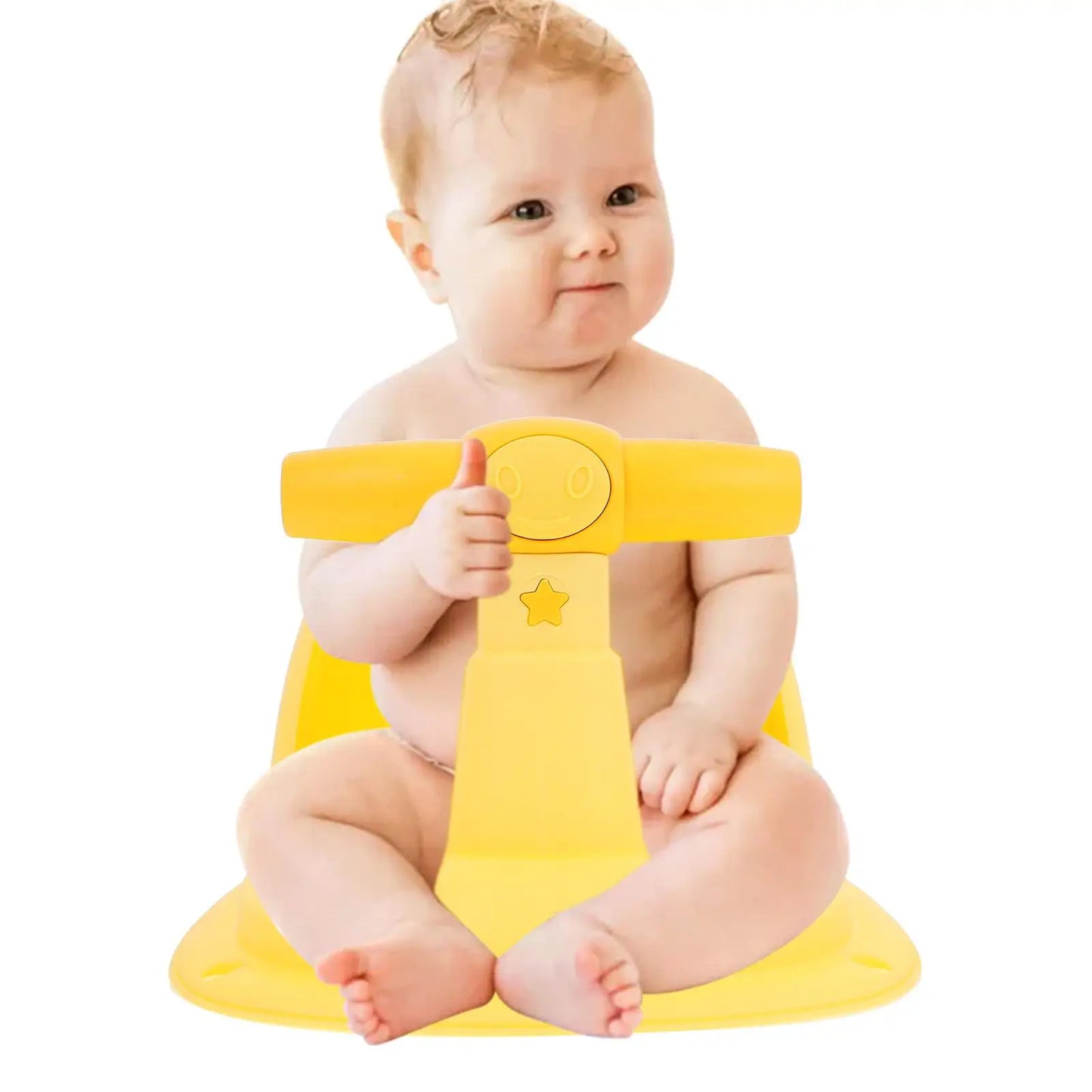 Baby Bath Chair Non slip Infant Seat for Toddlers PP Kids Seats Bathtub Shower Bath Seats Sitting Up Small Bathroom Fun