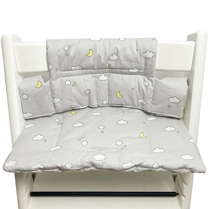 High Chair Cushion Washable HighChair Support Kid Baby Feeding Accessories Baby Meal Replacement cotton Pad for Stokk