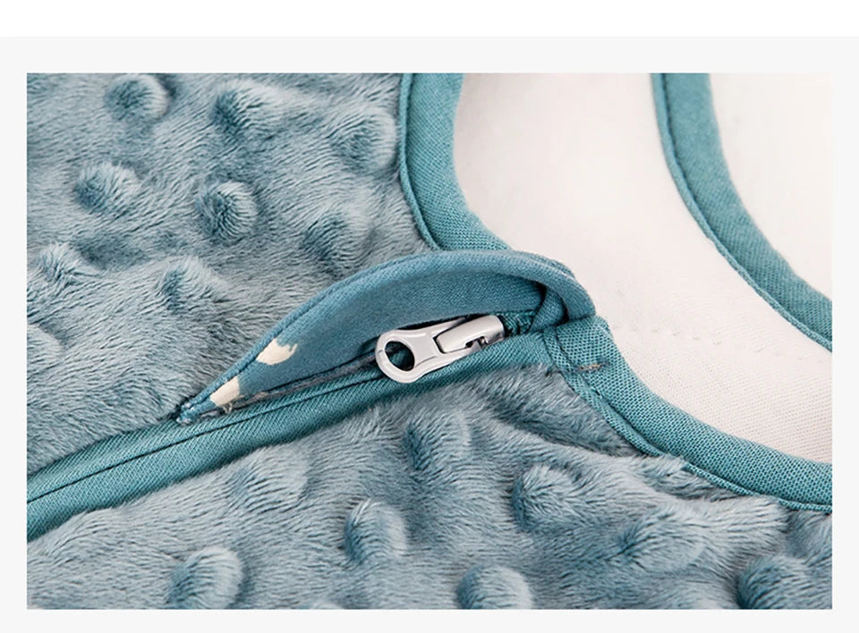 Baby Sleepsack 3-24Months Autumn Baby Sleeping Bag Blanket 1.5Tog Doudou Soft Feeling Starfish Shell Print Vest Style
