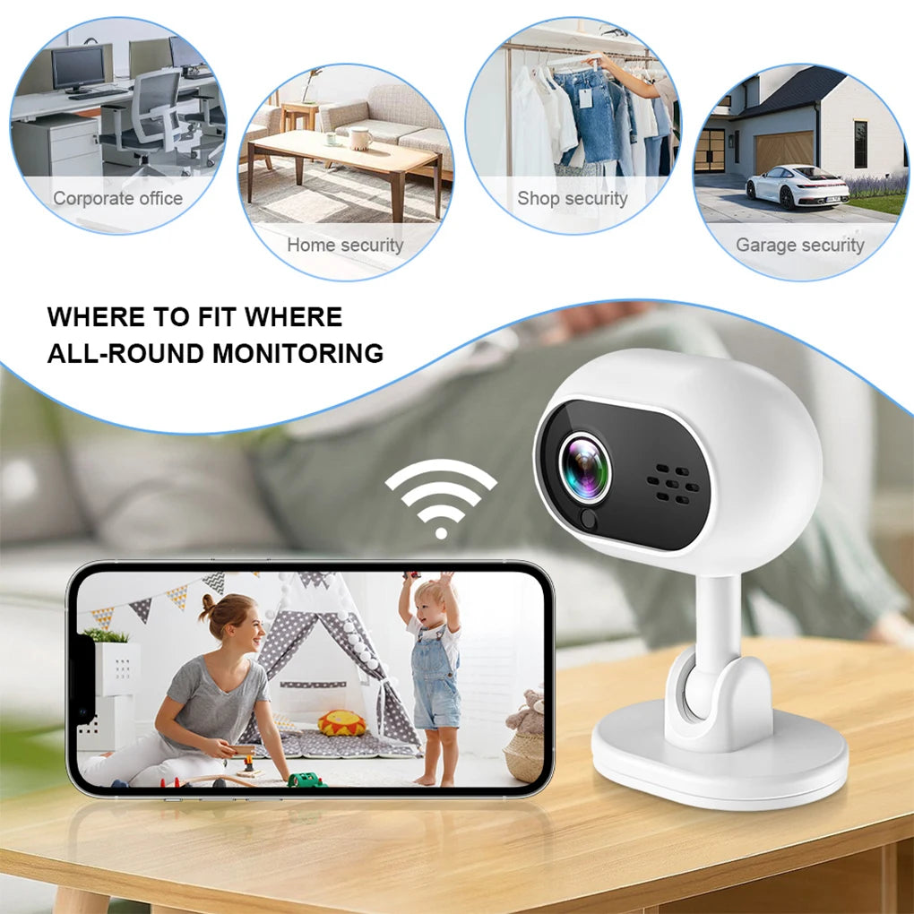 1080P WIFI Baby Monitoring Camera Motion Detection Alarm Reminder Voice Interactive Night Vision Monitoring for Baby