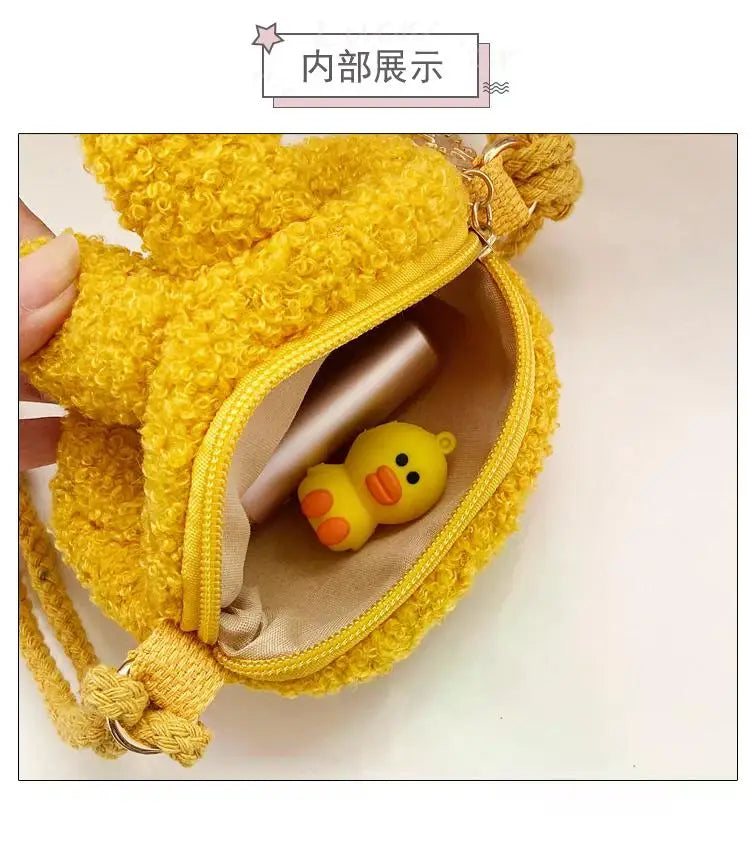New Cute Little Rabbit Baby Girls Handbags Fashion School Bags for Girls Kids Small Shoulder Lunch Bags Child Girl Backpacks