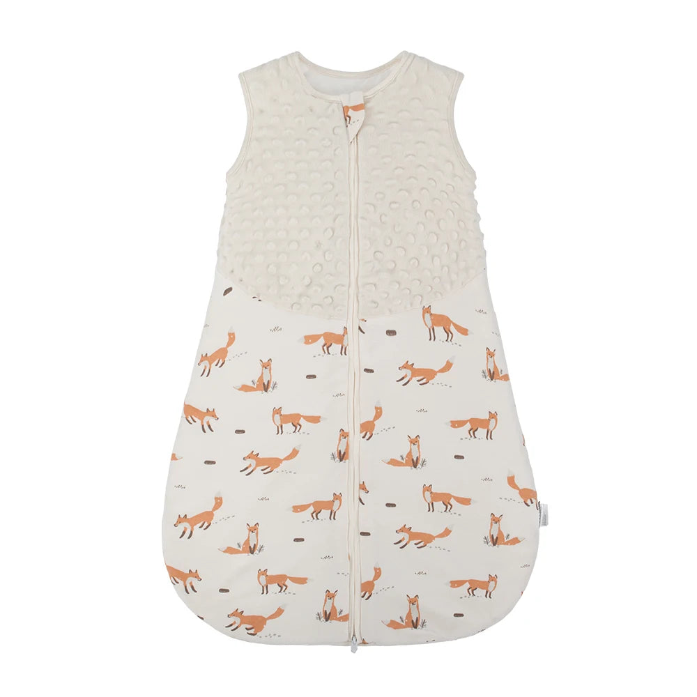 Baby Sleepsack 3-24Months Autumn Baby Sleeping Bag Blanket 1.5Tog Doudou Soft Feeling Starfish Shell Print Vest Style