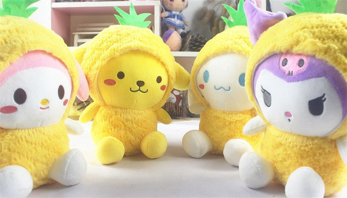 Sanrio Kuromi Fantasy Plush Toy Crane Gift toys for kids girl Gifts Plush Toys Plushie Stuffed Animal Patung Dolls pillow
