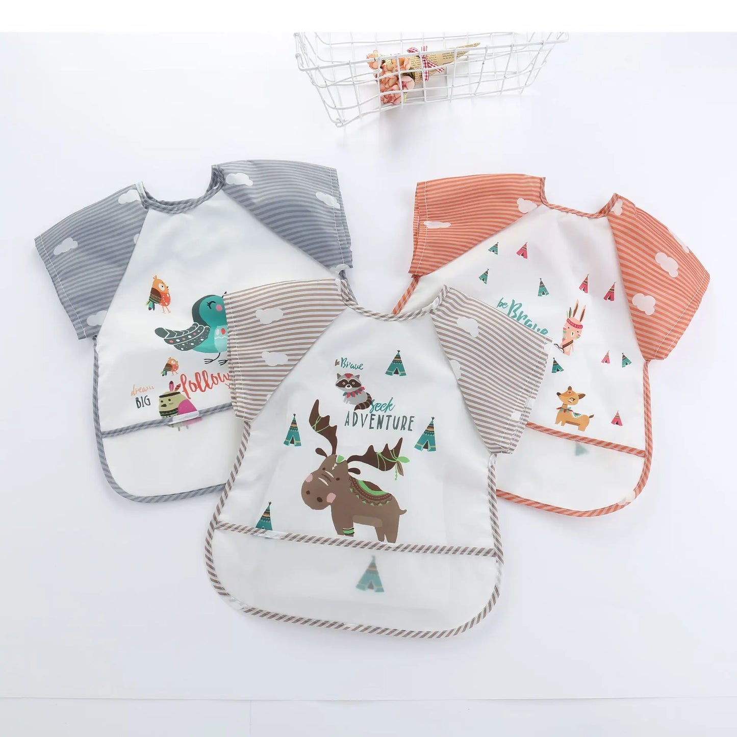 Newborn Bibs Infant Burp Cloths Baby Stuff Feeding Drool Bandana Saliva Towel Toddler Ruffle Floral Bib Baby Accessories