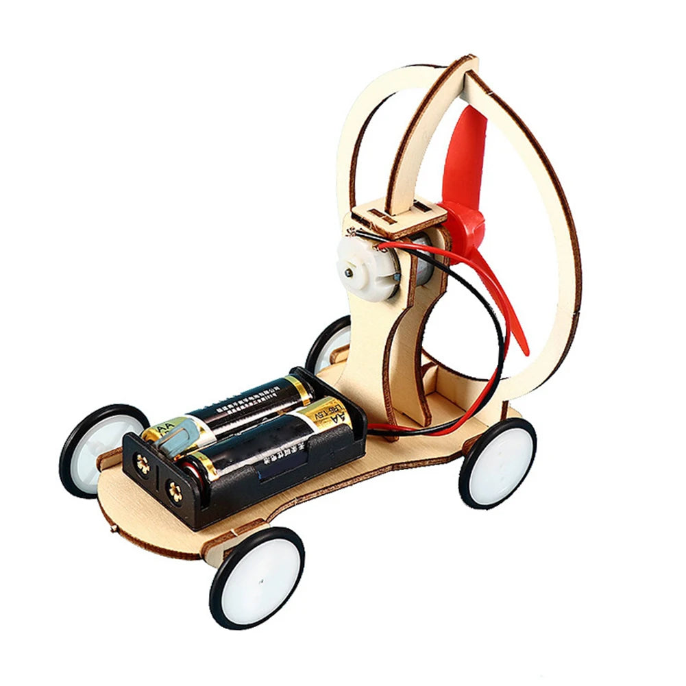 Kids DIY Science Toy Educational Scientific Experiment Puzzle Toys 3D Assemble Car Boat Model Physics School STEM Projects Kit
