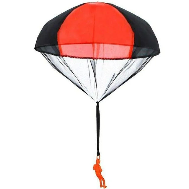 4Pc Hand Throwing Parachute Children Mini Parachute Outdoor Beach Toy Educational Parent Child Entertainment Toys