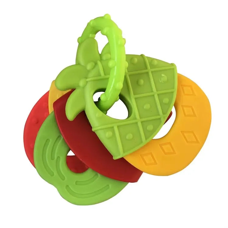 Baby Development Toys 0 6 12 Months Sensory Baby Teether Rattle Hand Grip Toys Soft Teething Educational Toys Games For Babies