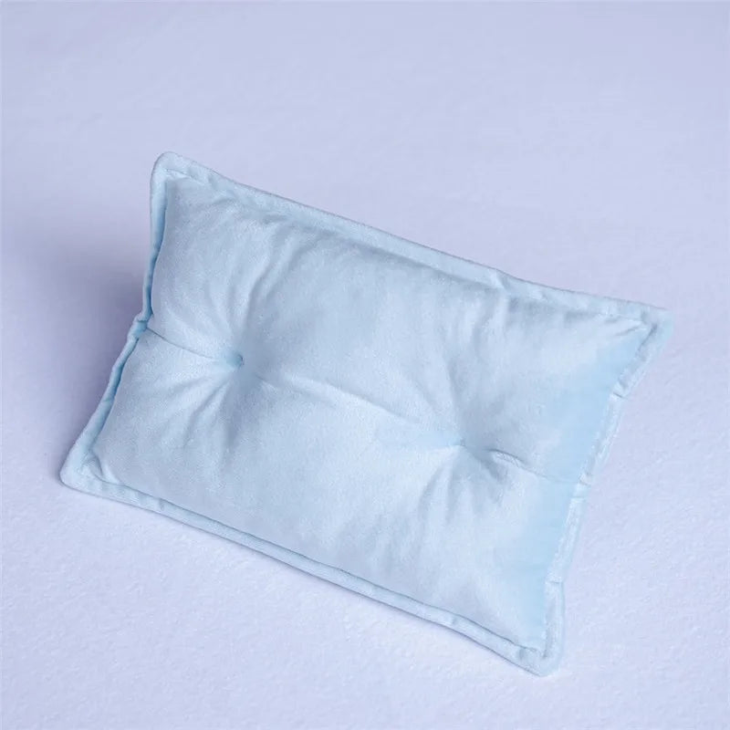 Newborn Photography Props Posing Velvet Poses Cushion Mini baby Pillow Mat Photography Accessories