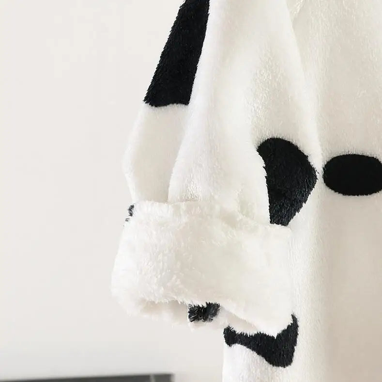 Coral Velvet Pajamas For Boys Girls Thick Flannel Onesies Toddles Warm Jumpsuits Kids Cartoon Blanket Autumn Winter Sleepwear