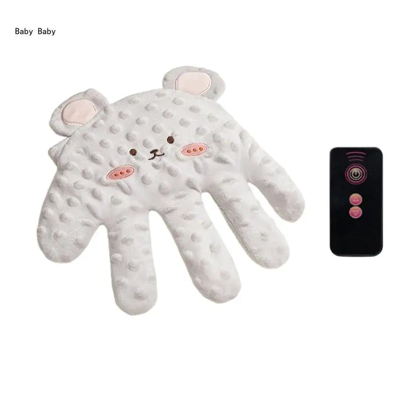 Cartoon Baby Sleep Aid Soothing Pillow Comforting Hand Detachable with Remote for Comfortable Newborns Sleeping