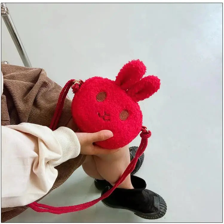 New Cute Little Rabbit Baby Girls Handbags Fashion School Bags for Girls Kids Small Shoulder Lunch Bags Child Girl Backpacks