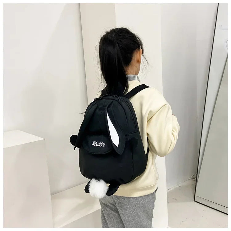 Fashion Children School Bags Bunny Portable Backpacks Kids Travel Rucksacks Cute Boys and Girls School Book Backpack Chest Bag
