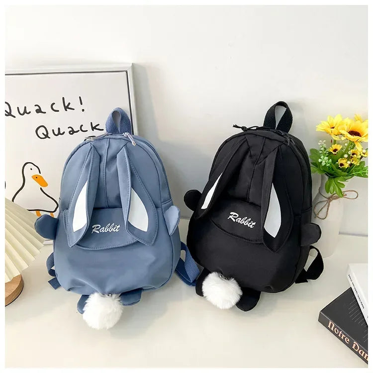 Fashion Children School Bags Bunny Portable Backpacks Kids Travel Rucksacks Cute Boys and Girls School Book Backpack Chest Bag
