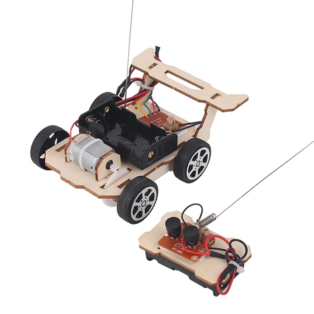 Kids DIY Science Toy Educational Scientific Experiment Puzzle Toys 3D Assemble Car Boat Model Physics School STEM Projects Kit