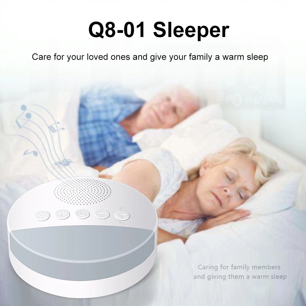 Baby Care Assisted Sleep Save Energy White Noise Machine with Night Light Music