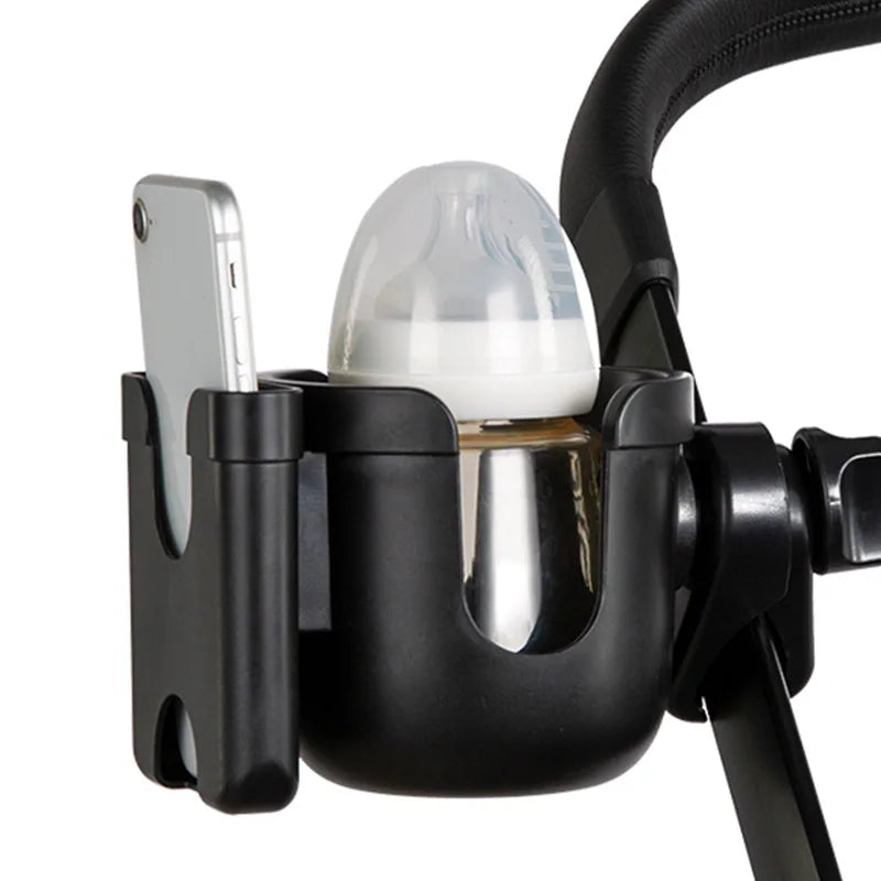 Baby Stroller Accessories coffee Cup Holder universal tricycle pram Water Bottle mobile phone and drink holder wheelchair cart