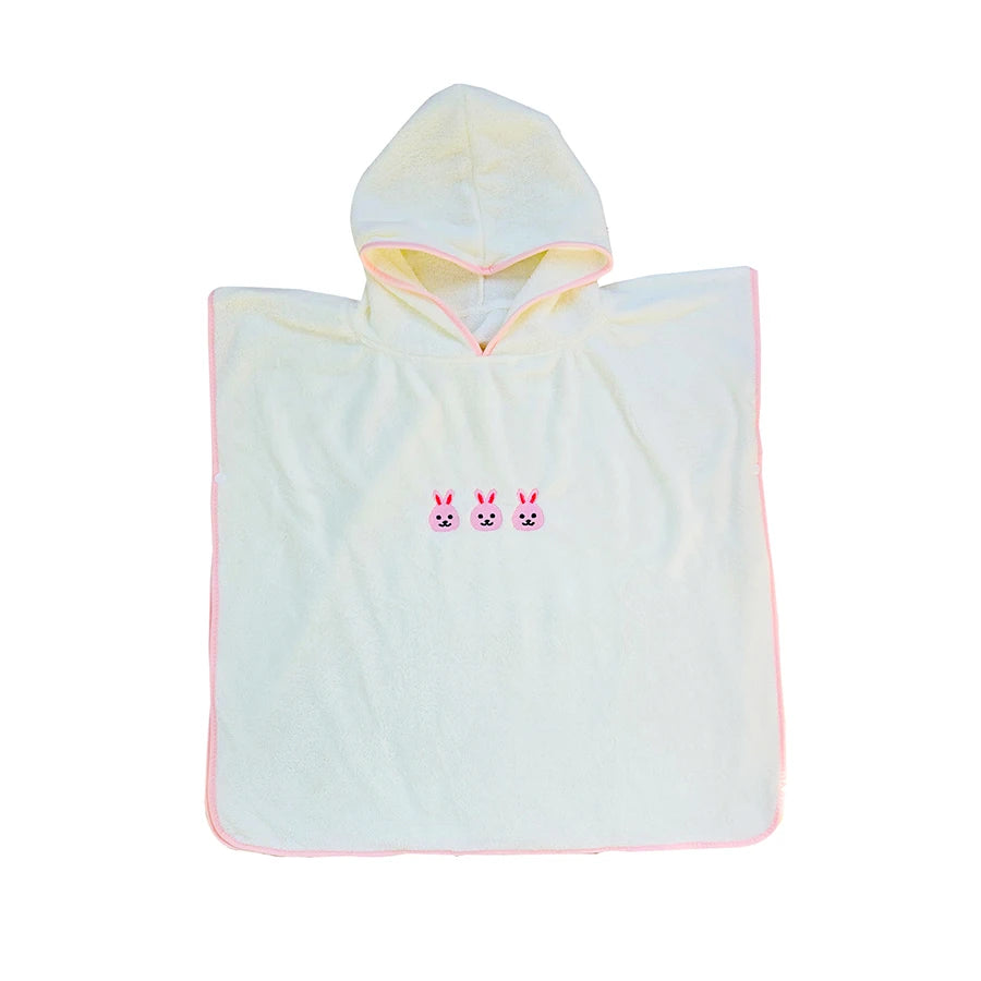 Baby Bath Towel Hooded Soft Coral Velvet Child Bathrobe Cute Cartoon Animal Warm Toddler Sleeping Swaddle Wrap Towel Blanket