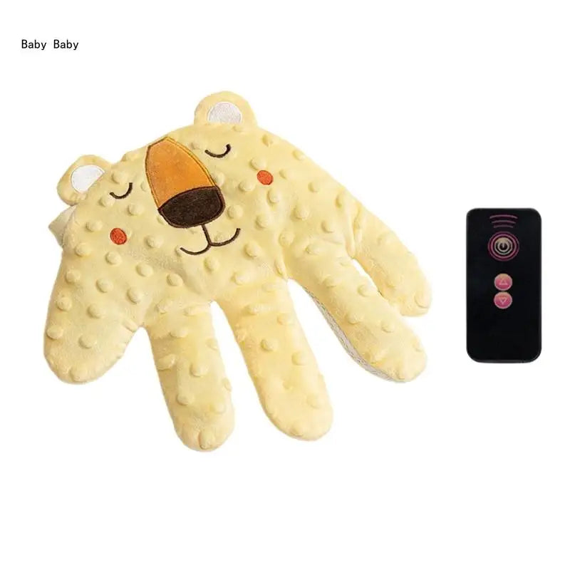 Cartoon Baby Sleep Aid Soothing Pillow Comforting Hand Detachable with Remote for Comfortable Newborns Sleeping