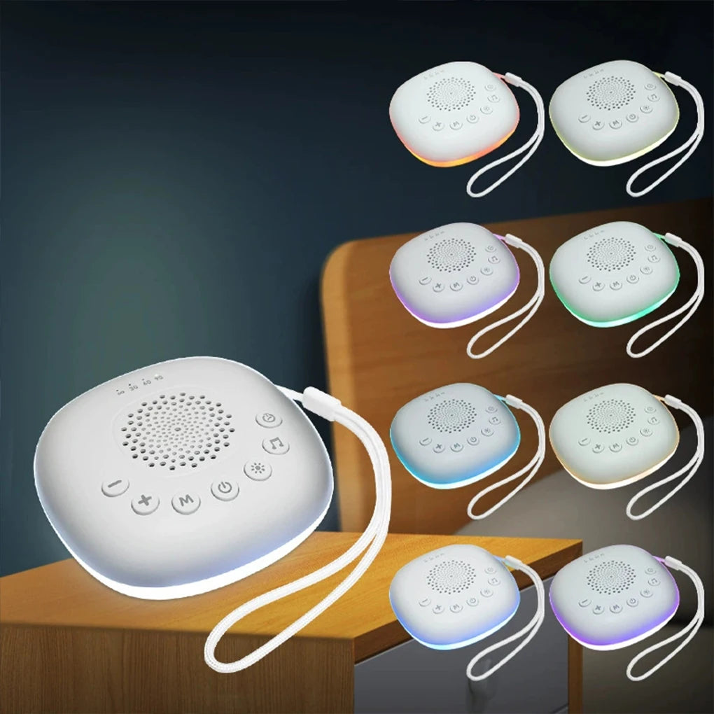 Baby Music Sleep Aid Sleeper Atmosphere Light Breathing Light White Noise Intelligent Sleep Aid Sleeper Night Light Speaker