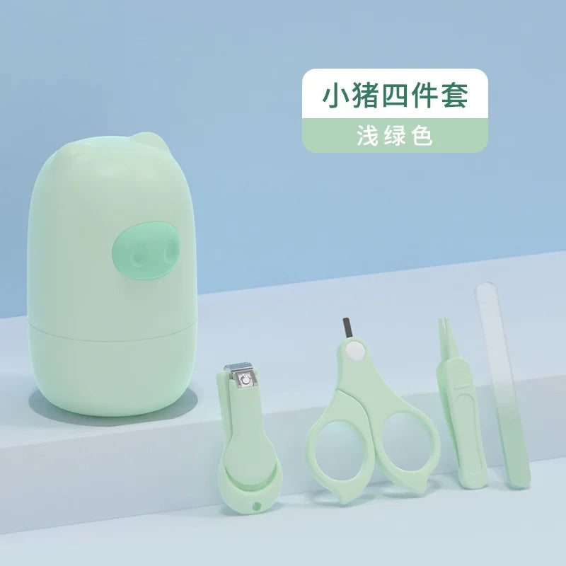 Baby Care Nail Clippers Fold Up Nail Clippers Nail Trimmer Infant Nail Trimming Kit Newborn Grooming Safety Nail Cutter