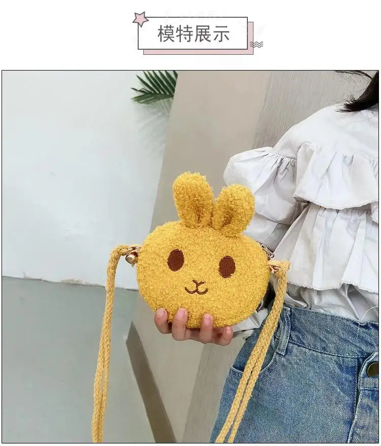 New Cute Little Rabbit Baby Girls Handbags Fashion School Bags for Girls Kids Small Shoulder Lunch Bags Child Girl Backpacks