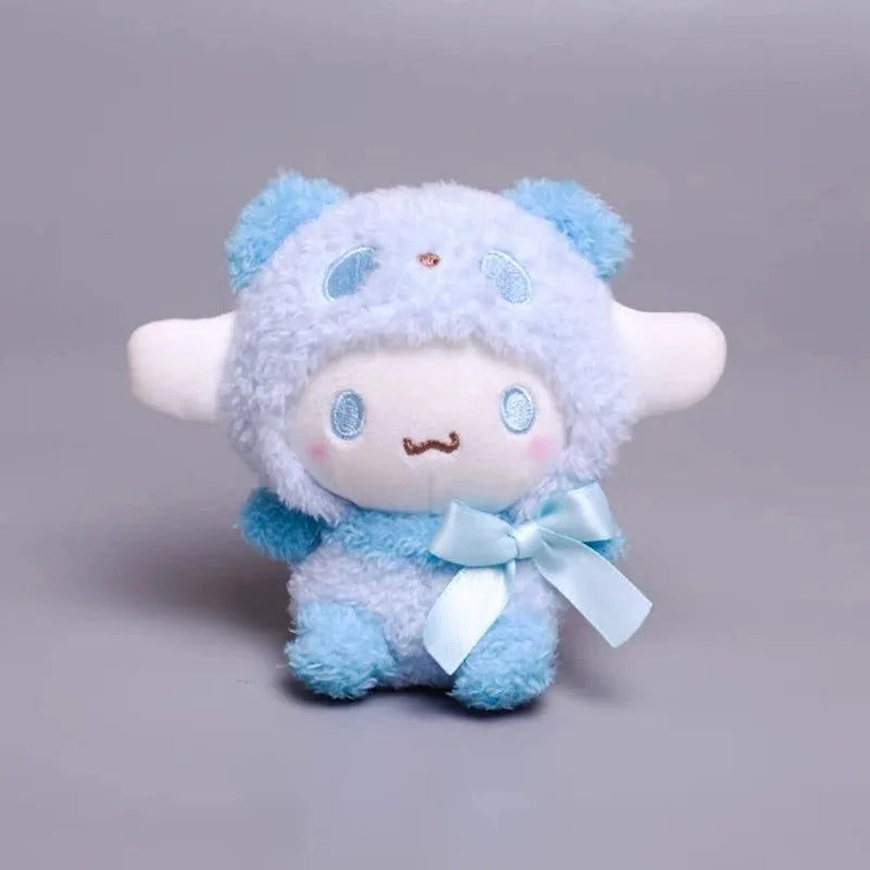 25cm Sanrio Hello Kitty Kuromi Cute Plush Toys Women Bag Anime Cartoon Cute Shoulder Backpacks Girls Christmas Birthday Gifts