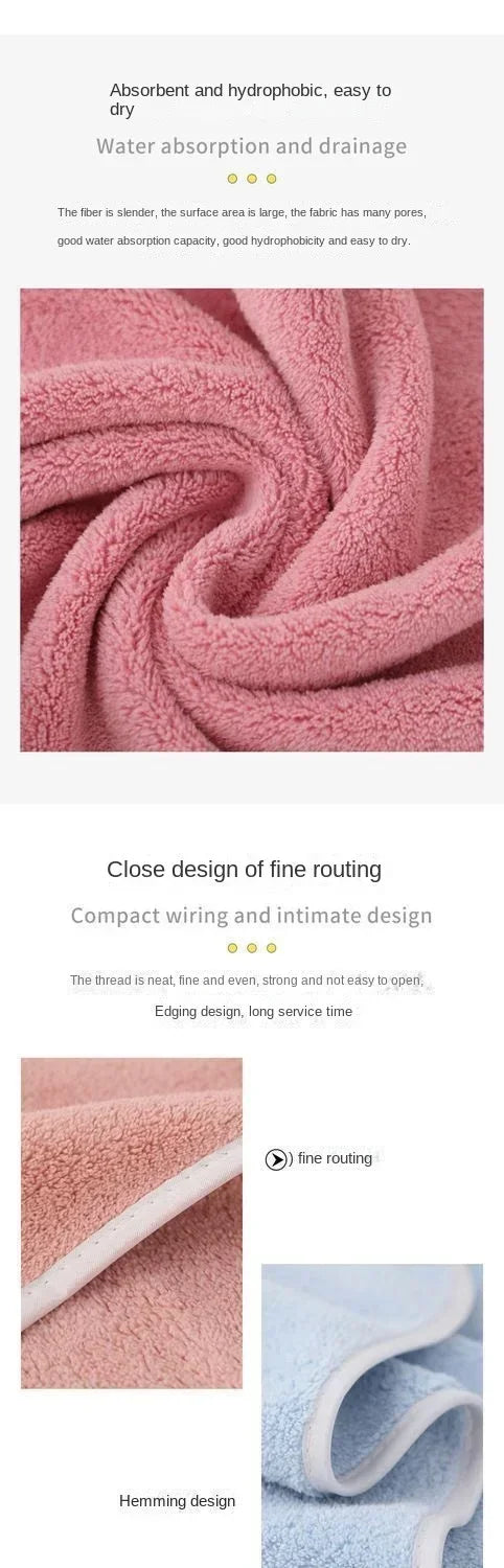 35x75cm/70x140cm Winnie Bear Towel Bath Towel Soft and Absorbent Coral Velvet Towel Home Wash Towel Children's Cartoon Bath Towe