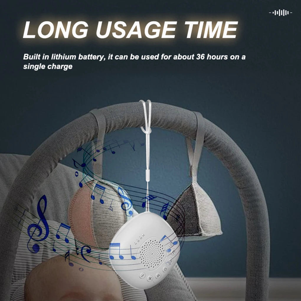 Baby Music Sleep Aid Sleeper Atmosphere Light Breathing Light White Noise Intelligent Sleep Aid Sleeper Night Light Speaker