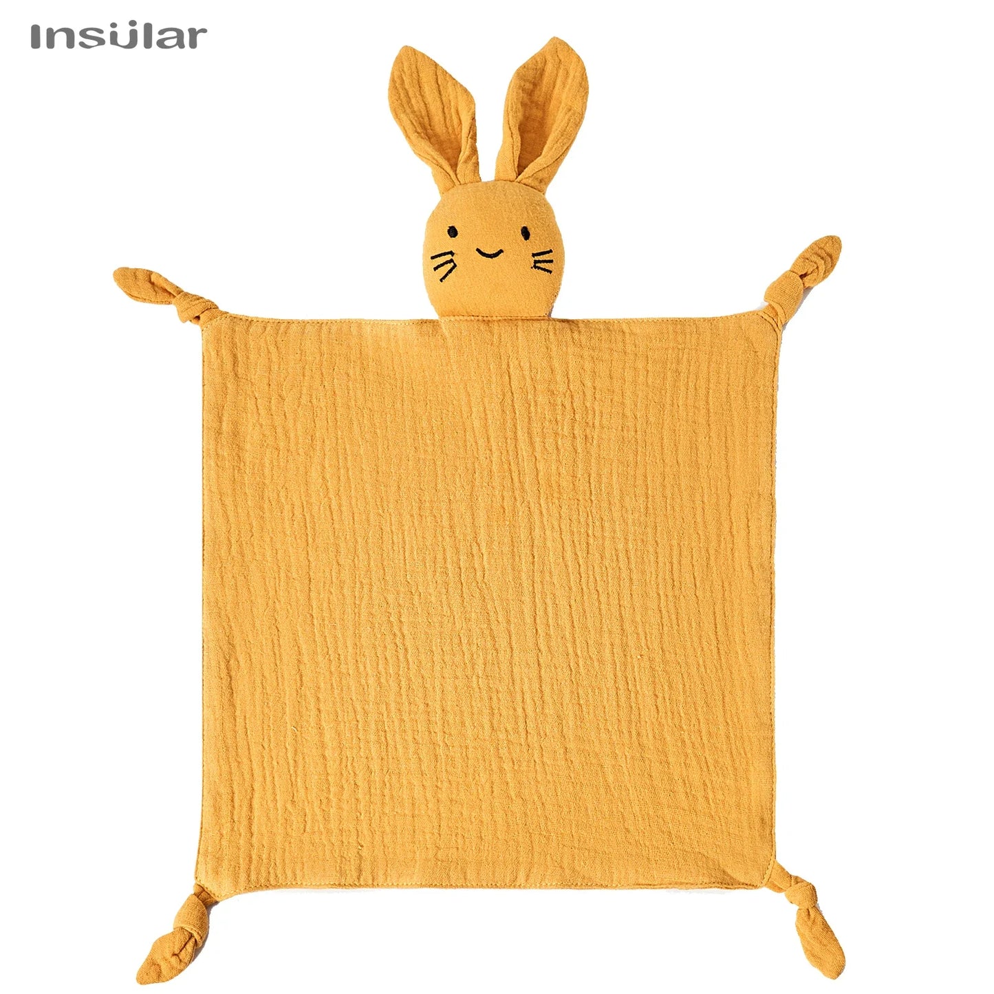 Muslin Baby Comfort Towel Cotton Comforter Blanket Soft Newborn Sleeping Dolls Kid Sleep Toy Soothe Appease Towel Bib