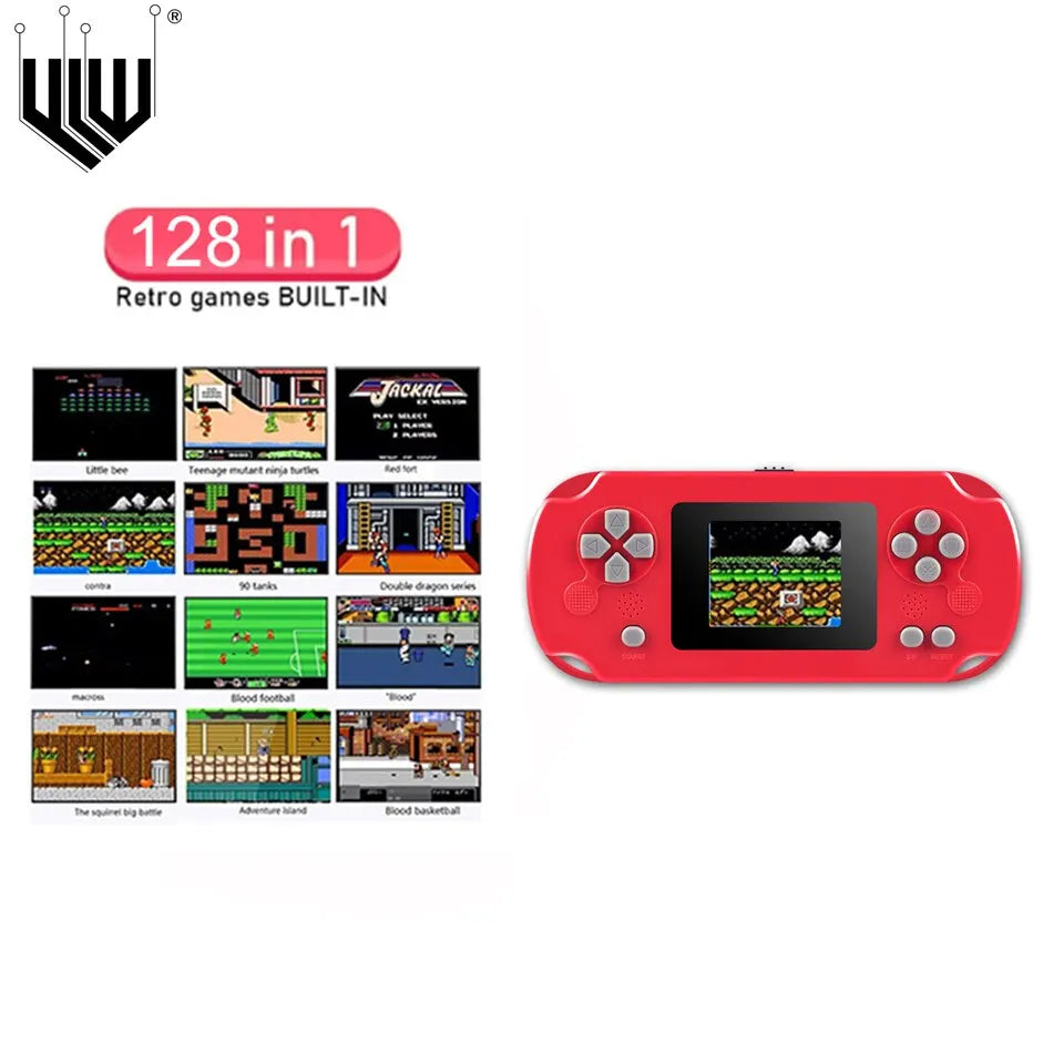 GAMINJA GC31 Retro Portable Mini Handheld Video Game Console TFT Color Screen Kids Game Player Built in 8Bit Games