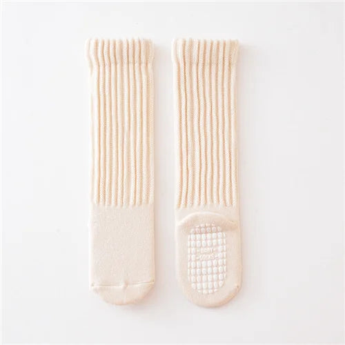 Lawadka Newborn Baby Girl Boy Socks Winter Thick Warm Baby Knee High Long Socks for Girls Boys Soft Toddler Sock Anti slip 0-4Y