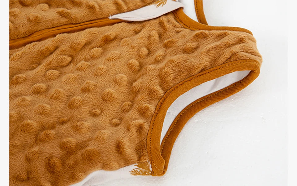 Baby Sleepsack 3-24Months Autumn Baby Sleeping Bag Blanket 1.5Tog Doudou Soft Feeling Starfish Shell Print Vest Style