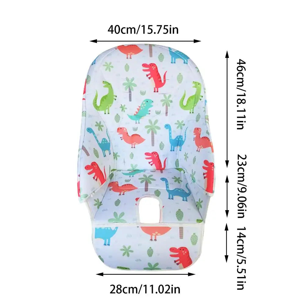 Soft Padding High Chair Covers Oxford Cloth High Chair Cushion Replacement Protection Pad For Siesta Zero3 For Baoneo Etc.