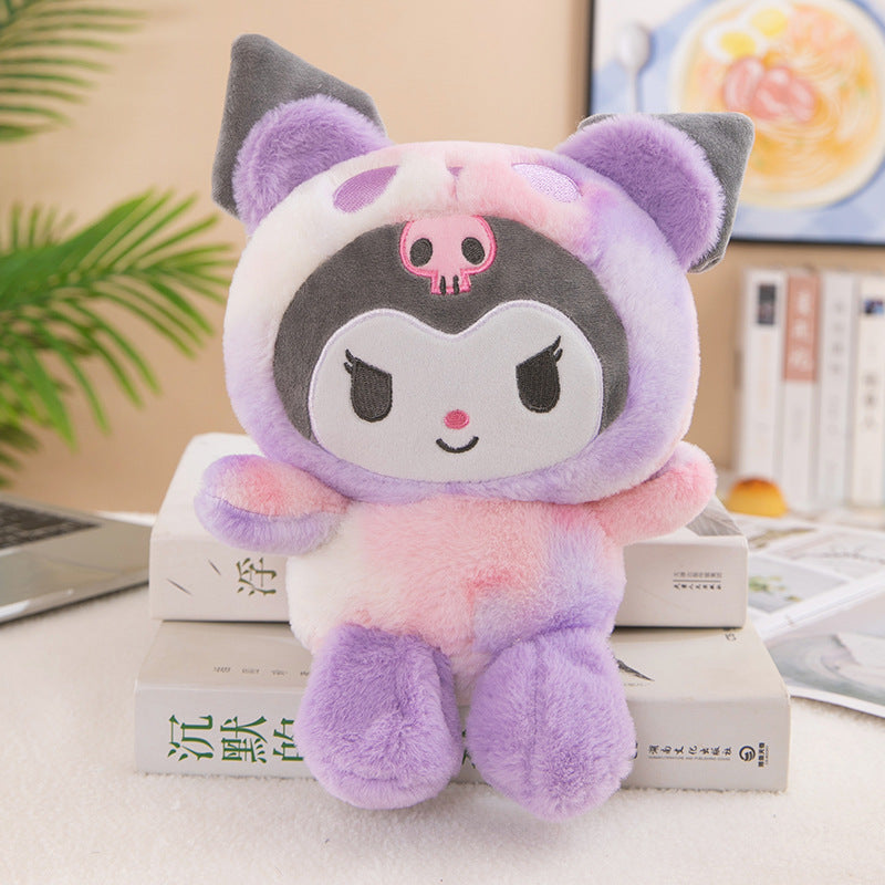 Sanrio Kuromi Fantasy Plush Toy Crane Gift toys for kids girl Gifts Plush Toys Plushie Stuffed Animal Patung Dolls pillow
