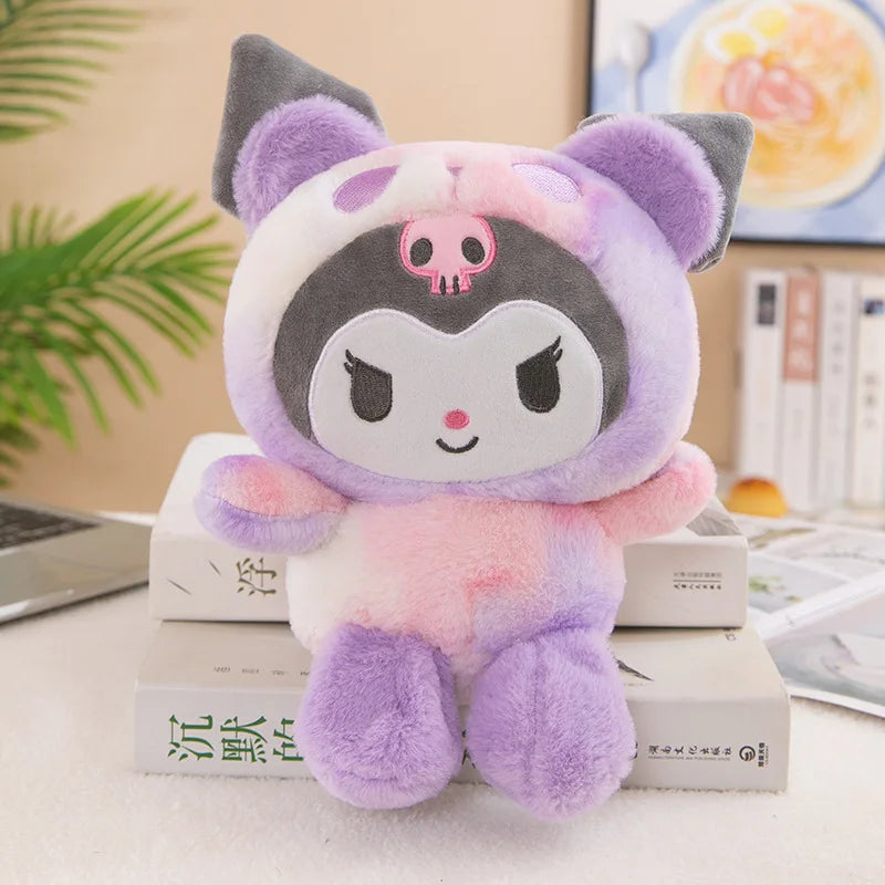 Sanrio Kuromi Fantasy Plush Toy Crane Gift toys for kids girl Gifts Plush Toys Plushie Stuffed Animal Patung Dolls pillow