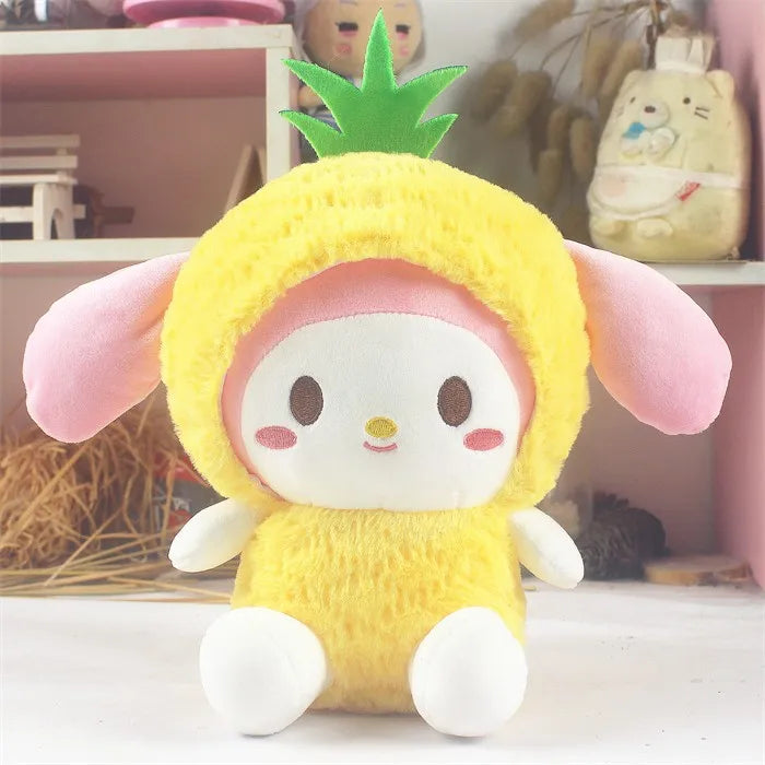 Sanrio Kuromi Fantasy Plush Toy Crane Gift toys for kids girl Gifts Plush Toys Plushie Stuffed Animal Patung Dolls pillow