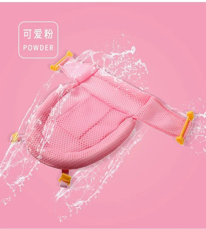 Baby Bathtub Bath Seat Support Mat bath And Shower Air Cushion Bed Non-Slip Bathtub Mat Newborn Bebe Safety Security Bath Seat