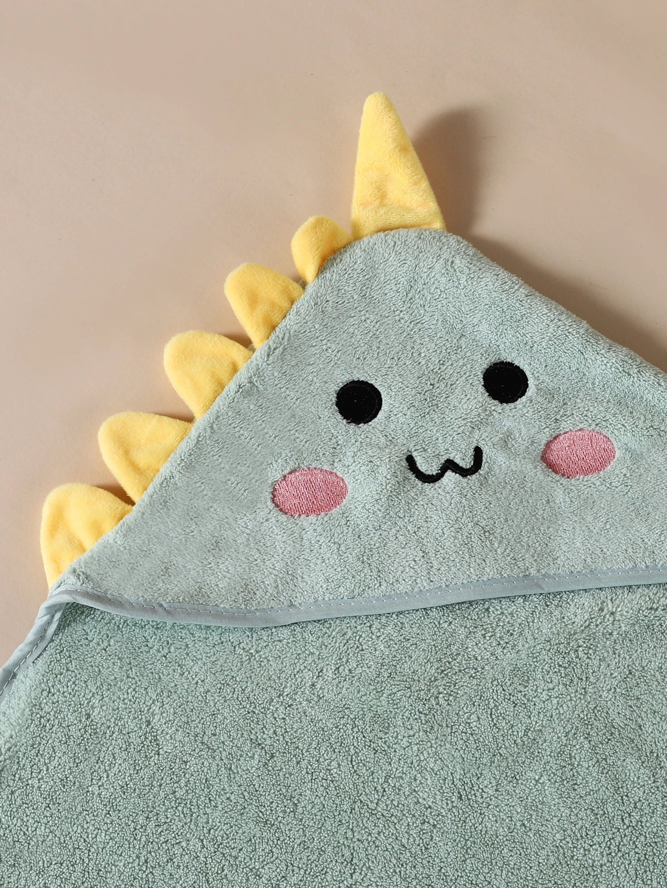 1 pack 31.5in*31.5in of baby bath towel canvas plain baby blanket, bathroom supplies, polyester fiber robe with strong water suf