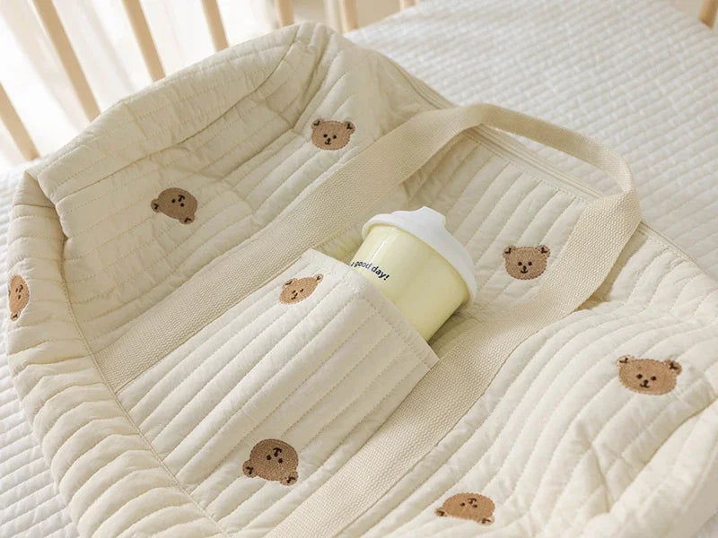 Large Mommy Bag Maternity Baby Diaper Storage Bag Large Capacity Baby Items Organizer Women Travel Bag Multi-functional Handbag