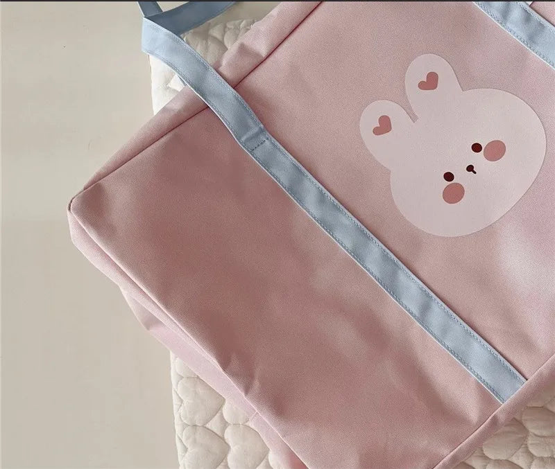 Large Capacity Mommy Bag for Maternity Hospital Bag Kindergarten Quilt Storage Bag Diaper Baby Items Organizer Travel Bag