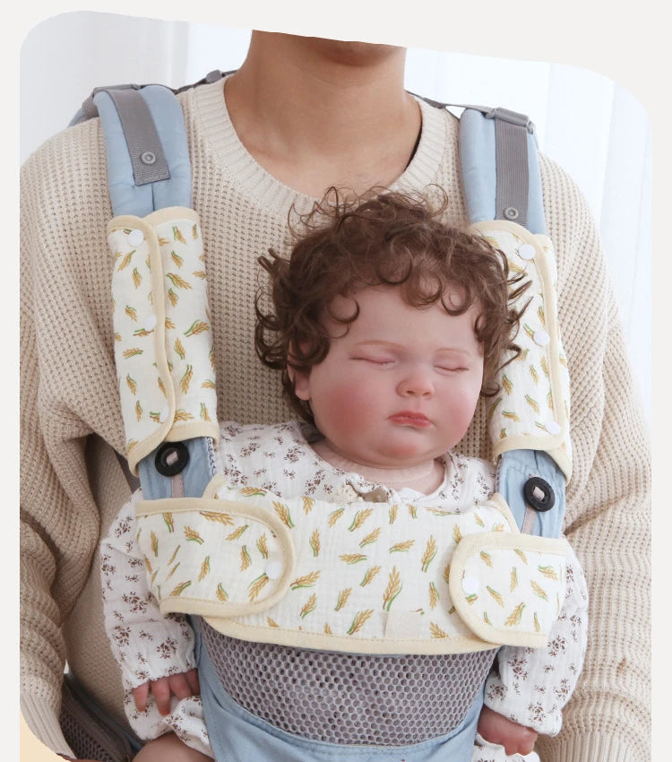 Baby Waist Stool Drool Bib Newborn Infants Teething Soft Cotton Pad Saliva Towel Multi-Function Baby Strap Dinner Dropshipping