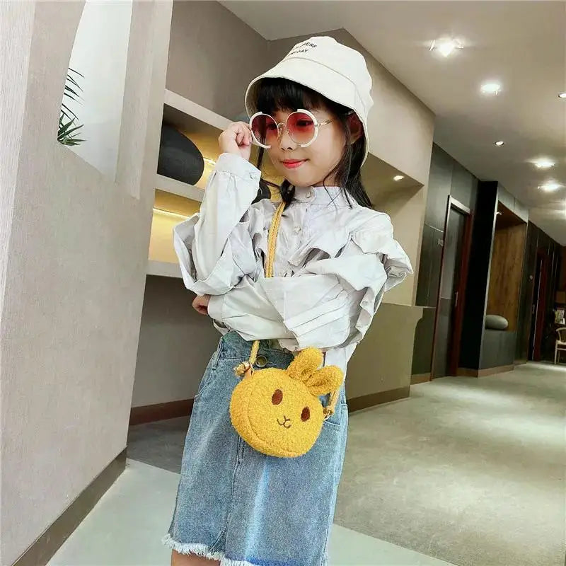 New Cute Little Rabbit Baby Girls Handbags Fashion School Bags for Girls Kids Small Shoulder Lunch Bags Child Girl Backpacks