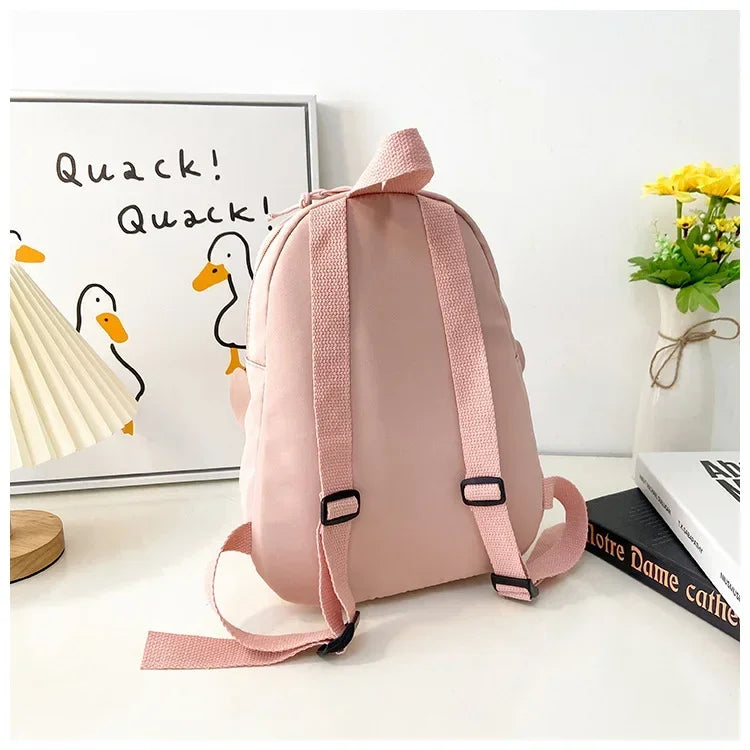 Fashion Children School Bags Bunny Portable Backpacks Kids Travel Rucksacks Cute Boys and Girls School Book Backpack Chest Bag