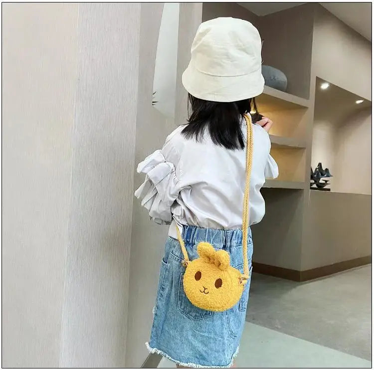 New Cute Little Rabbit Baby Girls Handbags Fashion School Bags for Girls Kids Small Shoulder Lunch Bags Child Girl Backpacks